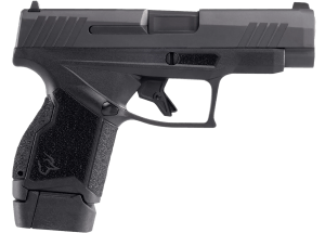 Taurus 1GX4XL94141 GX4XL Micro-Compact Frame 9mm Luger 13+1/11+1 3.70" Black DLC Stainless Steel Barrel Black Gas Nitride Serrated Alloy Steel Slide Black Polymer Frame & Grip Right Hand