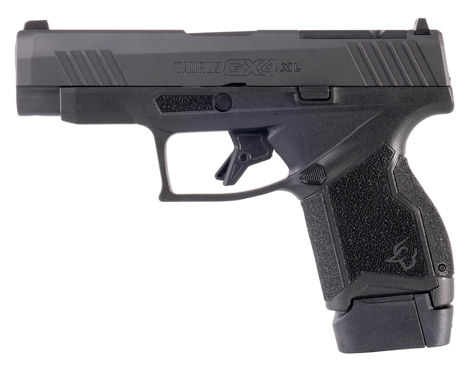 Taurus 1GX4XLP941 GX4XL T.O.R.O. Micro-Compact Frame 9mm Luger 13+1/11+1 3.70" Black DLC Steel Barrel Black Gas Nitride Optic Cut/Serrated Alloy Steel Slide Black Polymer Frame & Grip Right Hand - Image 2