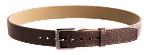 Magpul MAG127923046 Tejas EL Cibolo Chocolate Brown Bison Hide 46" 1.50" Wide Buckle Closure
