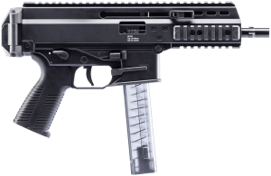 B&T Firearms 36039 APC Pro 9mm Luger 30+1 6.80" Black Steel Barrel M-LOK Handguards Black Hard Coat Anodized Aluminum Picatinny Rail Receiver Black Polymer Grips Ambidextrous