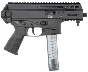 B&T Firearms 36176502 APC9K 9mm Luger 30+1 4.30" Black Steel Barrel Black Picatinny Rail Receiver Brace Adapter Black Polymer Grips Ambidextrous