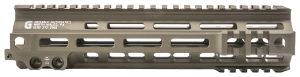 Geissele Automatics 05283S Super Modular Rail MK4 9.30" M-LOK Desert Dirt Aluminum for AR Platform Barrel Nut Included