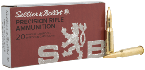 Sellier & Bellot SB76254RD Rifle 7.62x54mmR 174 gr Hollow Point Boat Tail 20rd Box