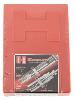 Hornady 546442 Custom Grade Series III 2 Die Set for 8.6 Blackout Includes Sizing Seater