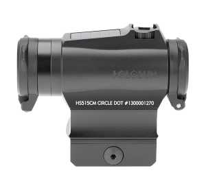 Holosun HS515CM 515 Black Anodized 1 x 20 mm 2 MOA Red Dot/65 MOA Circle Multi Reticle