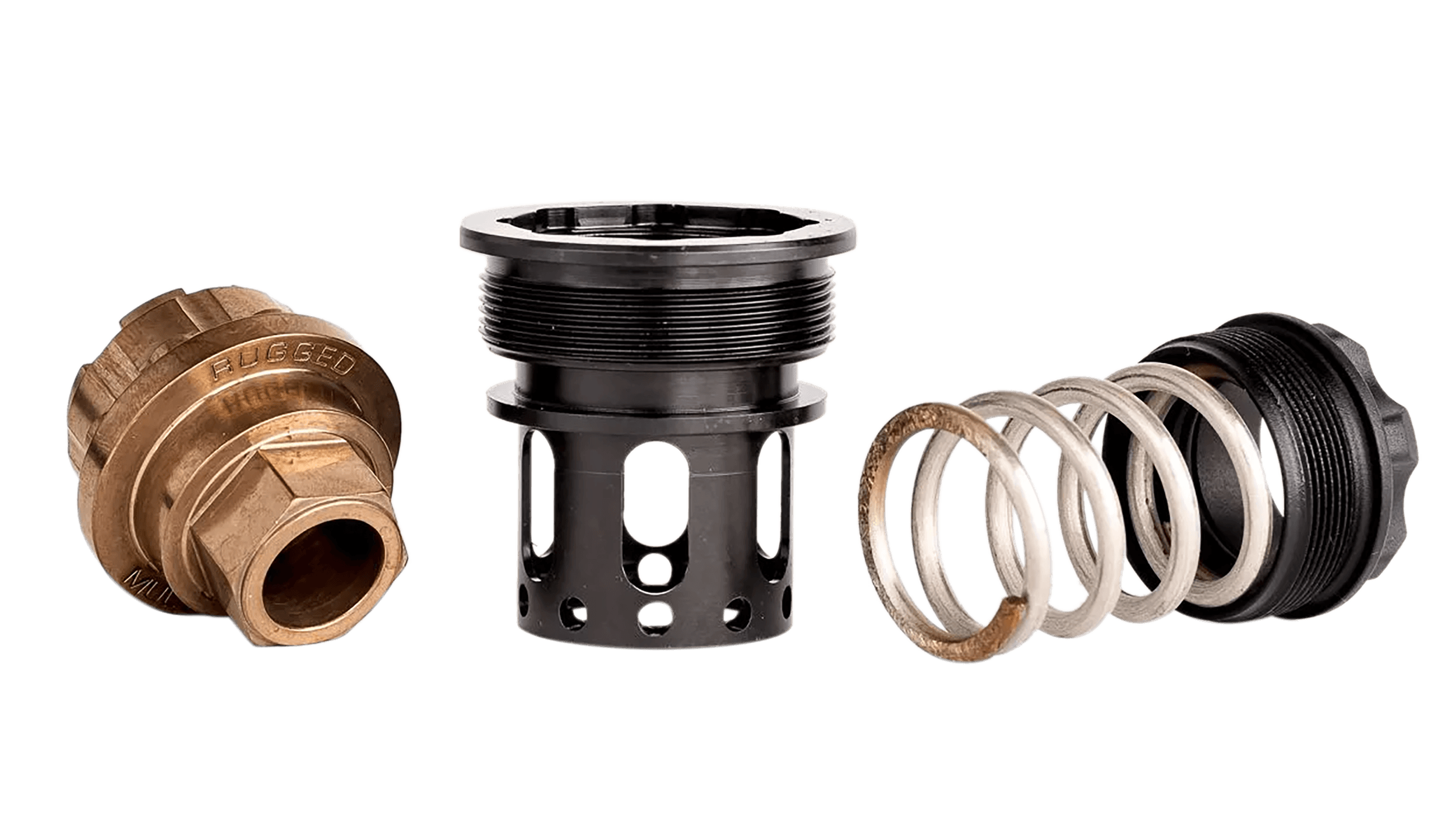 Rugged Suppressors CAGE002 Universal Cage Black for Alaskan 360 Suppressor