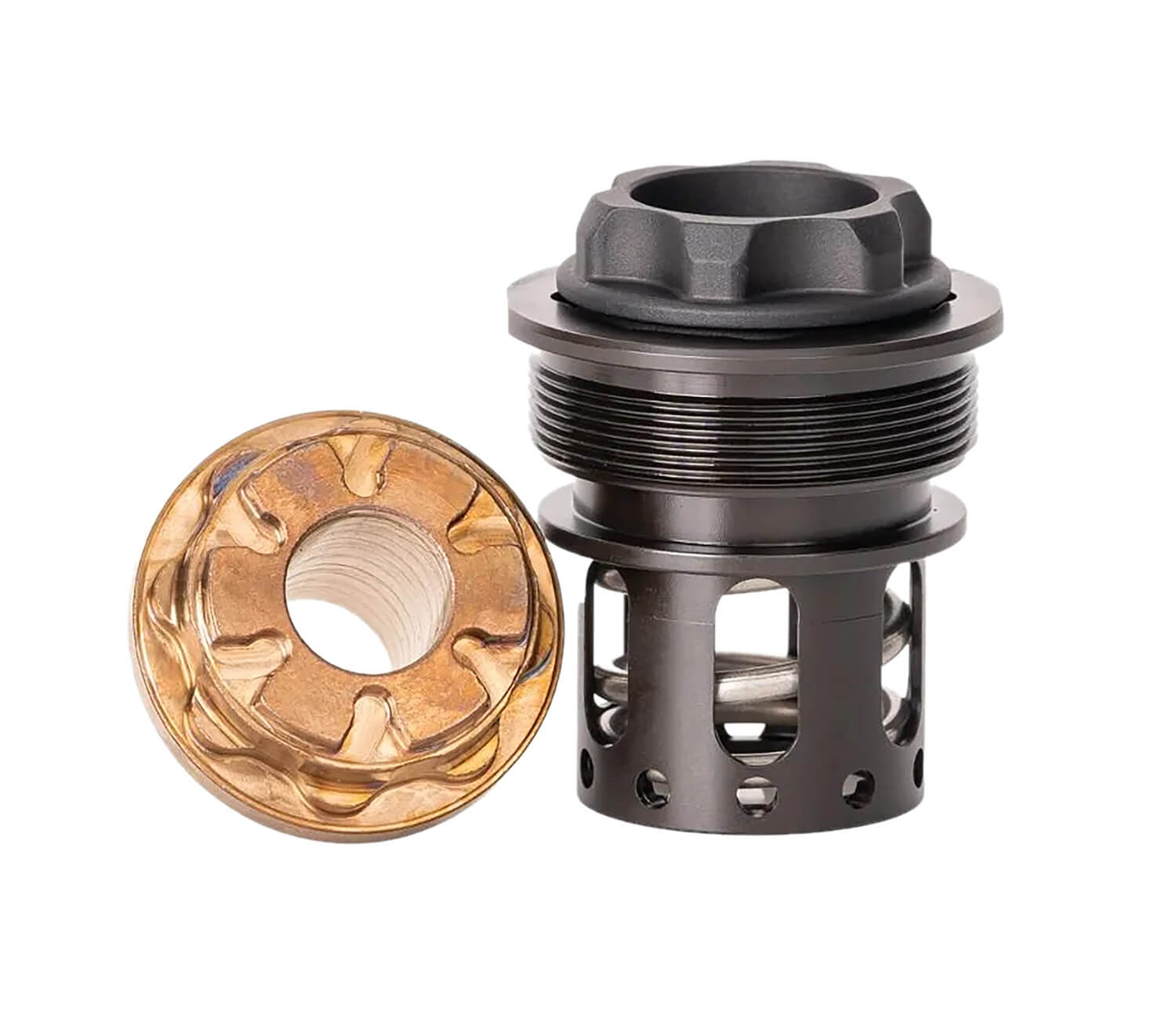 Rugged Suppressors CAGE002 Universal Cage Black for Alaskan 360 Suppressor - Image 2