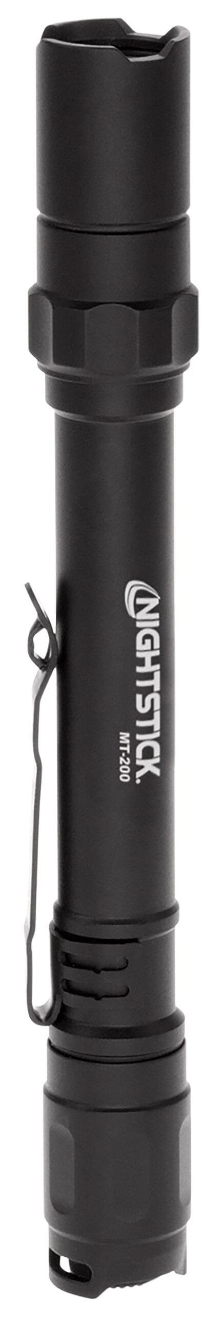 Nightstick MT200 MT-200 Mini-TAC Pro Black Anodized Hardcoat Aluminum White LED 45/70/135 Lumens 29 Meters-51 Meters Beam Distance - Image 2