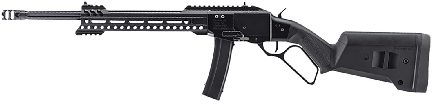 Patriot Ordnance Factory 01891 Tombstone 9mm Luger 20+1 16.50" Fluted Barrel Black Magpul SGA Stock M-LOK Handgaurd XS Ghost Ring Sights Muzzle Brake - Image 2
