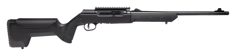 Savage Arms 47260 A22 Takedown 22 LR 10+1 18" Threaded Barrel Blued Barrel/Rec Black Synthetic Stock with Mag Storage Optics Mount with Low-Pro Sights