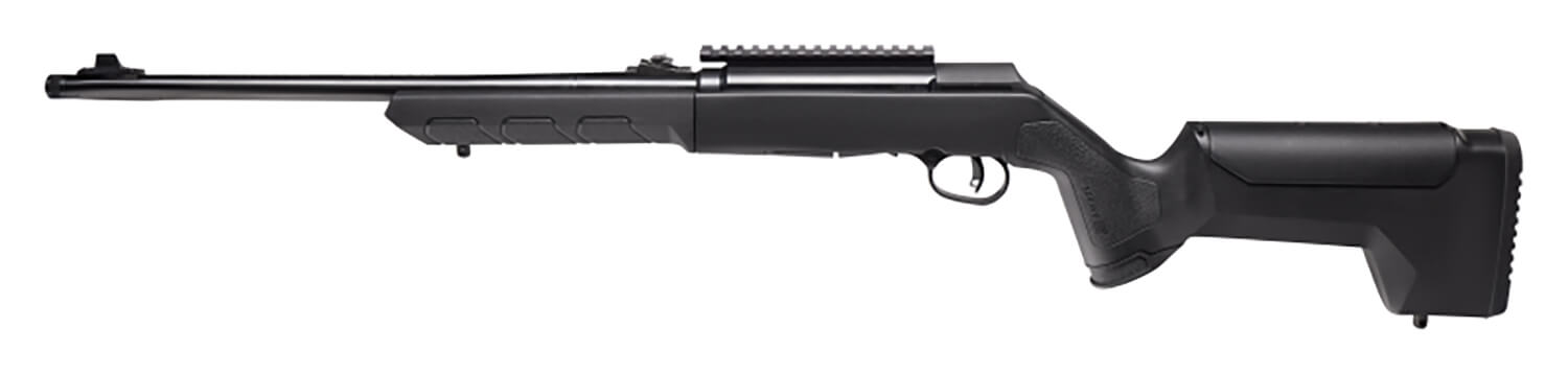 Savage Arms 47260 A22 Takedown 22 LR 10+1 18" Threaded Barrel Blued Barrel/Rec Black Synthetic Stock with Mag Storage Optics Mount with Low-Pro Sights - Image 2