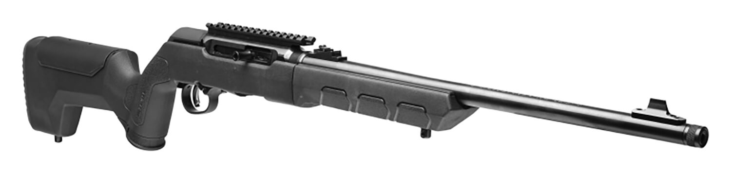 Savage Arms 47260 A22 Takedown 22 LR 10+1 18" Threaded Barrel Blued Barrel/Rec Black Synthetic Stock with Mag Storage Optics Mount with Low-Pro Sights - Image 3