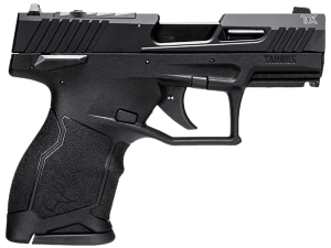 Taurus 1TX2213110 TX22C  Compact Frame 22 LR 10+1  3.60" Steel Threaded Barrel  Black Hard Coat Anodized Lightening Cut/Optic Ready/Serrated Slide  Black Polymer Frame w/Picatinny Rail  Black Polymer Grip