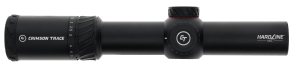 Crimson Trace 013002301 Hardline Black Anodized 1-10x 28mm 34mm Tube Illuminated CT TR1-MIL Reticle
