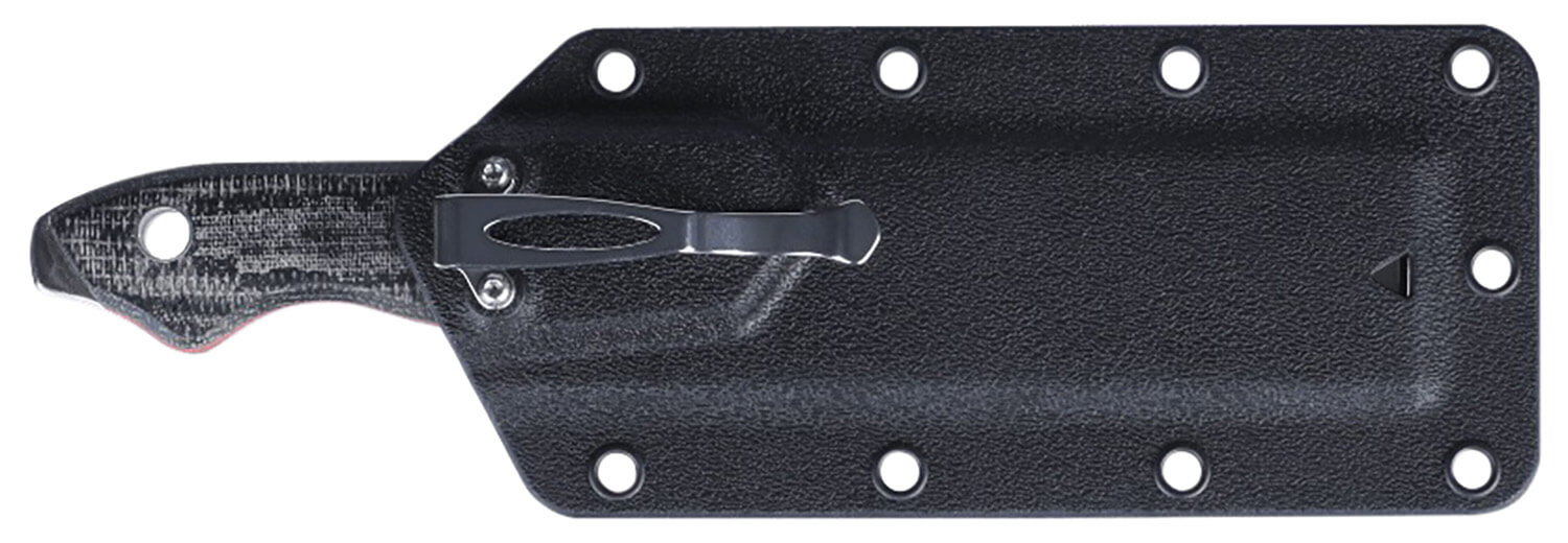 CRKT 4037 Razel 2.97" Fixed Plain Satin D2 Steel Blade/Weathered Resin Infused Fiber Handle Includes Sheath - Image 3