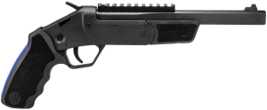 Rossi SSPB9BK Brawler  45 Colt (LC)/410 Gauge 1rd 9"  Black  Textured Rubber Grips  Optic Mount