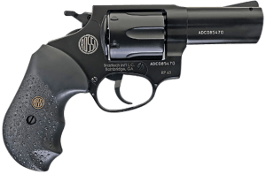Rossi 2RP631 RP63 Small Frame 357 Mag 6 3" Matte Matte Black Barrel Matte Steel Frame Black Textured Rubber Grip Hammer Block Safety Exposed Hammer