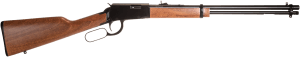Rossi RL22W201WD Rio Bravo Lever Action 22 WMR 12+1 20" Round Barrel Polished Black Metal Finish German Beechwood Stock