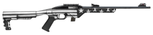 Citadel CIT22LRBUSG Trakr  22 LR 10+1 18" Blued Steel Threaded Barrel & Receiver  Gray Flag Synthetic Stock