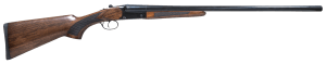 Pointer FT61228 Side By Side 12 Gauge 3" 2rd 28" Blued Barrel/Rec Fixed Walnut Stock