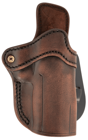 1791 Gunleather ORPDH24VTGR Paddle Holster Optic Ready