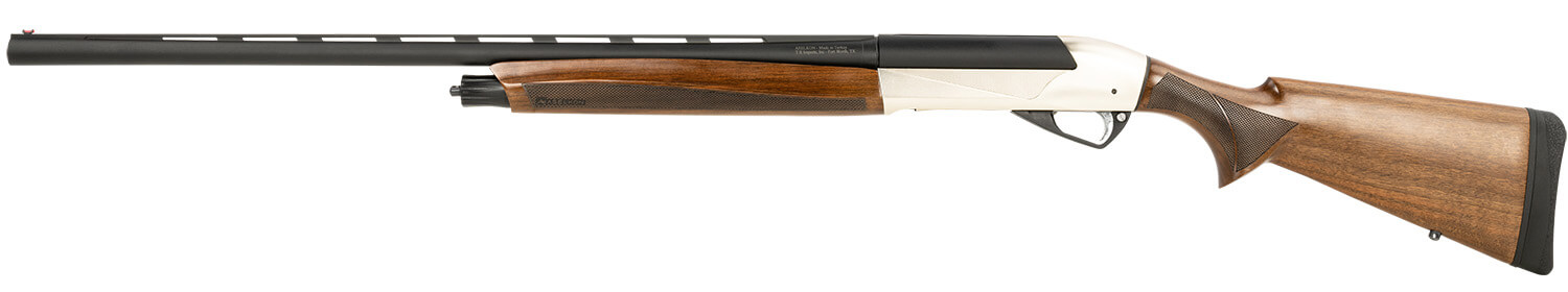 T R Imports CAR1228BRNZ Carlyle 12 Gauge 3" 4+1 28" Black Barrel Bronze/Black Rec Cerakote Finish Turkish Walnut Furniture Fiber Optic Sight 5 Chokes & Hard Case Included - Image 2