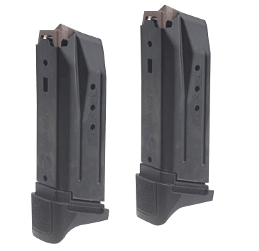 Ruger 90729 Security Value Pack 10rd 380 ACP Fits Security 380 Black Steel 2 Pack