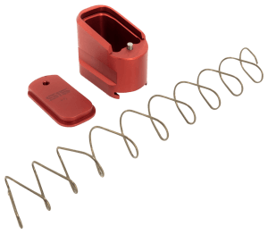 Shield Arms SAS15ME5RED Magazine Extension 5rd Compatible w/ Shield Arms S15 Magazine Red Anodized Aluminum