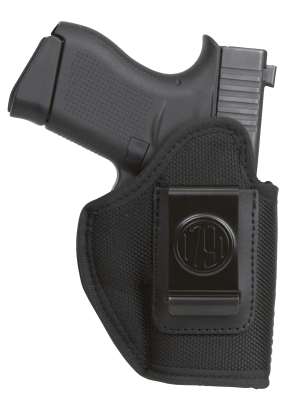 1791 Gunleather PNIWB3BLKR Premium Nylon IWB Size 03 Black Ballistic Nylon Belt Clip Right Hand
