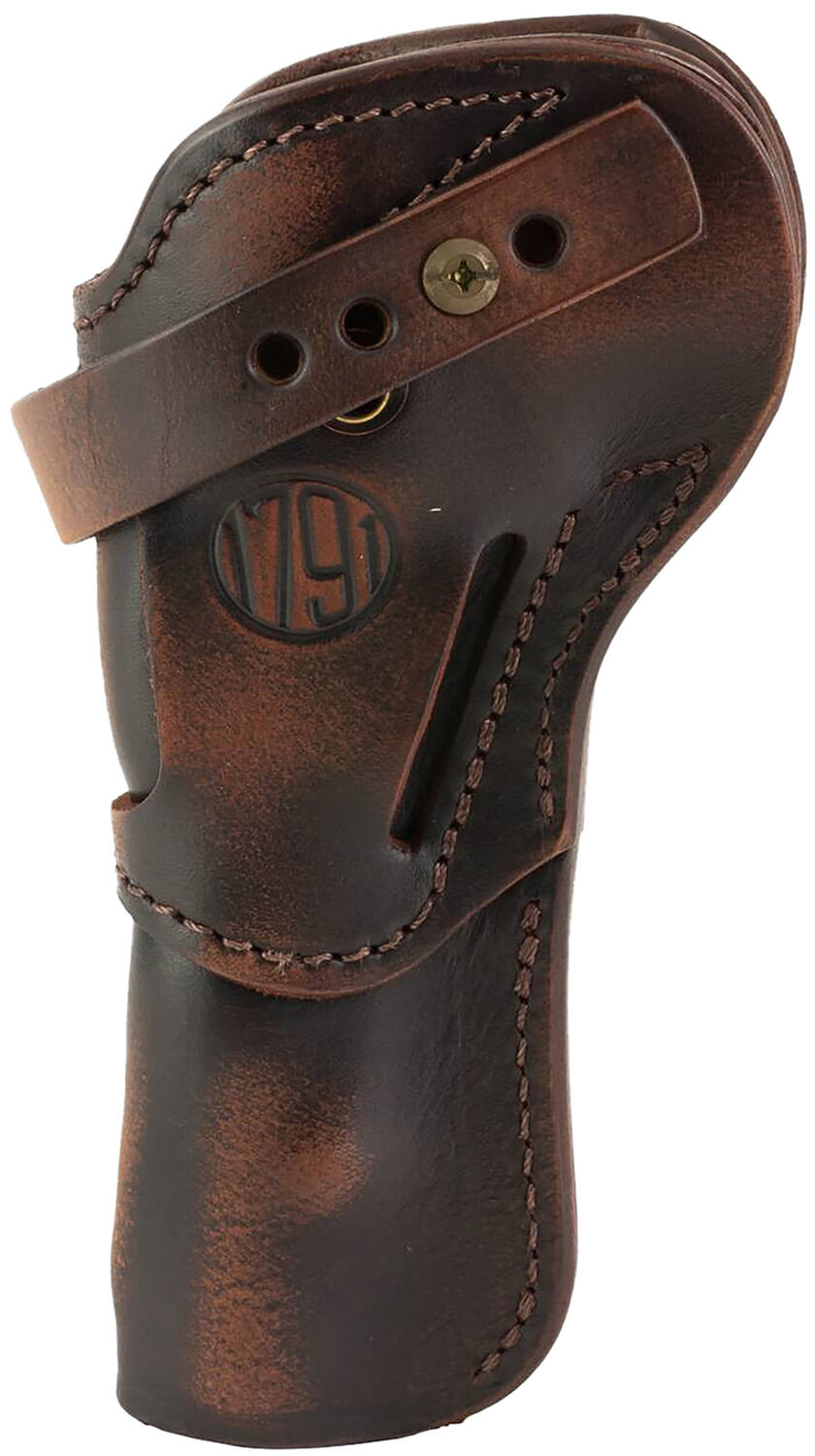 1791 Gunleather SARVH55VTGA Single Action 5.5 Open Carry Vintage Leather Belt Ambidextrous - Image 2