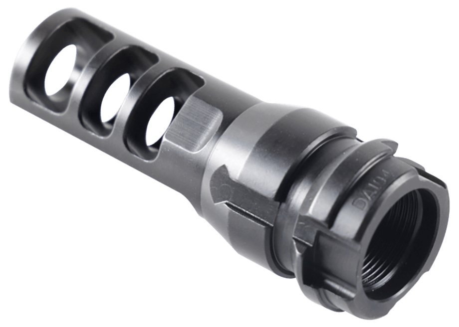 Dead Air DA102 KeyMount Muzzle Brake 5/8"-24 tpi 2.60" Black Steel