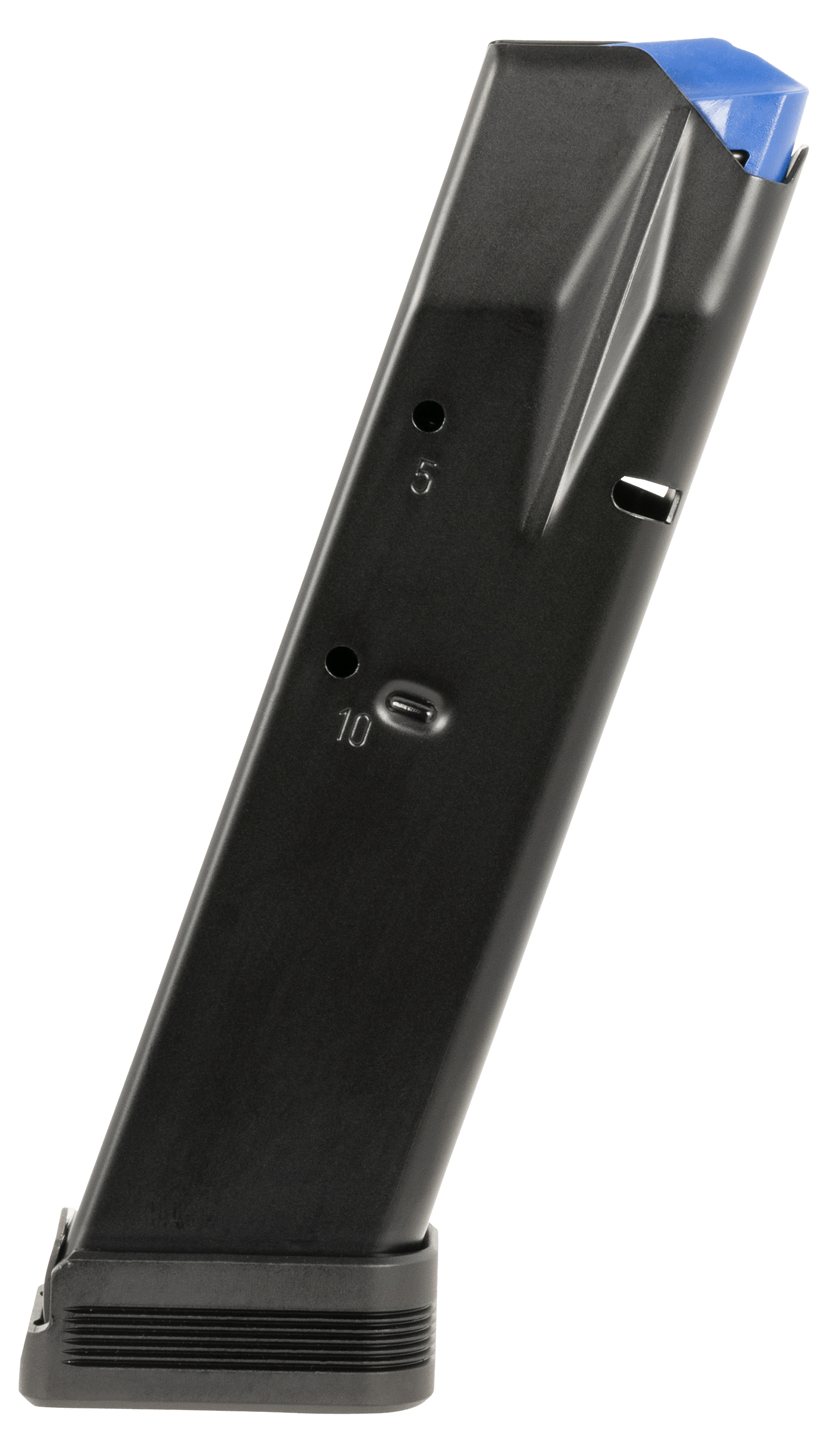 Mec-Gar MGCZ7510M 10rd Extended 9mm Luger Fits CZ Competition 75B/CZ Competition 85B/CZ Competition SP-01/CZ Competition Shadow/CZ Competition Shadow 2 Blued w/Anti-Friction Coating Carbon Steel
