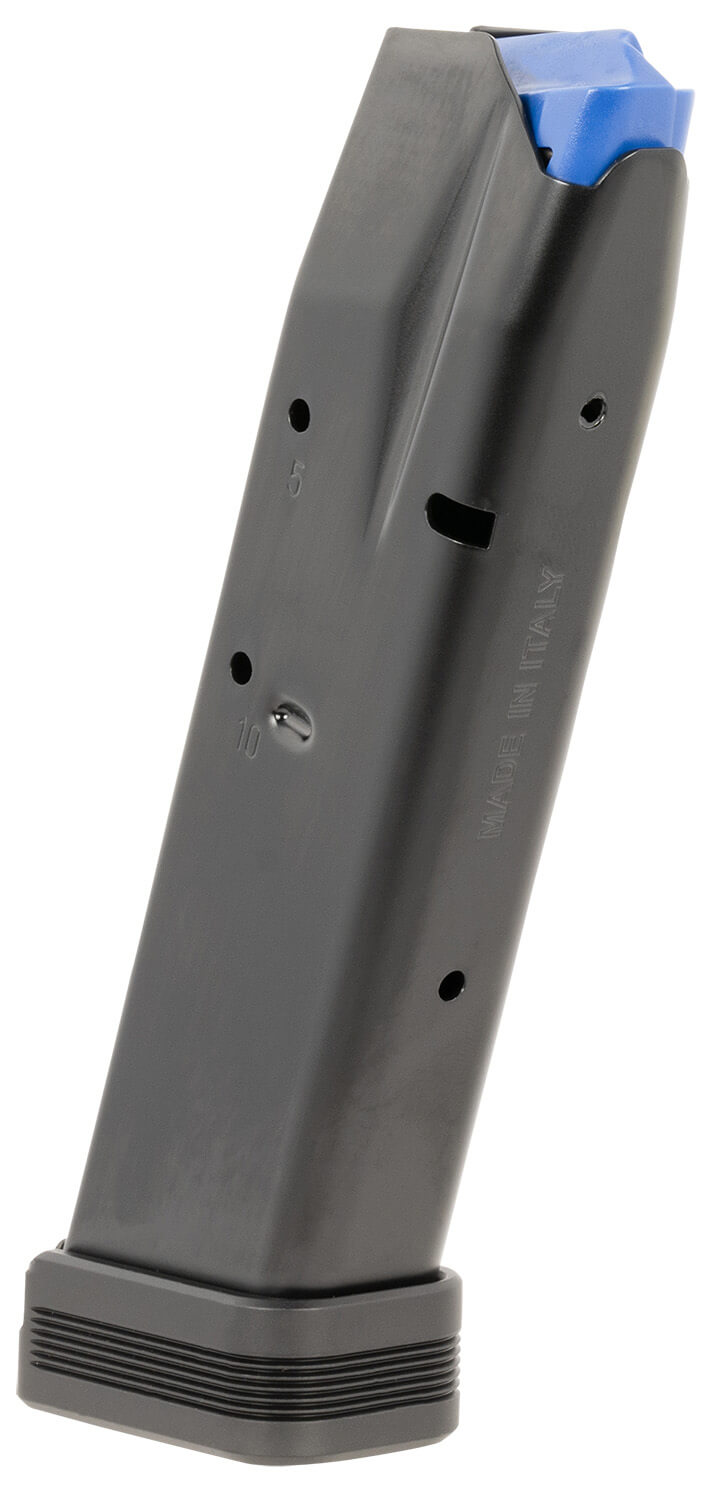 Mec-Gar MGCZ7510M 10rd Extended 9mm Luger Fits CZ Competition 75B/CZ Competition 85B/CZ Competition SP-01/CZ Competition Shadow/CZ Competition Shadow 2 Blued w/Anti-Friction Coating Carbon Steel - Image 2