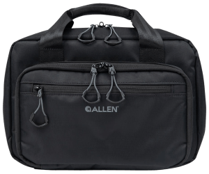 Allen 3639 Double Pistol Bag Black Nylon Holds 2 Handguns