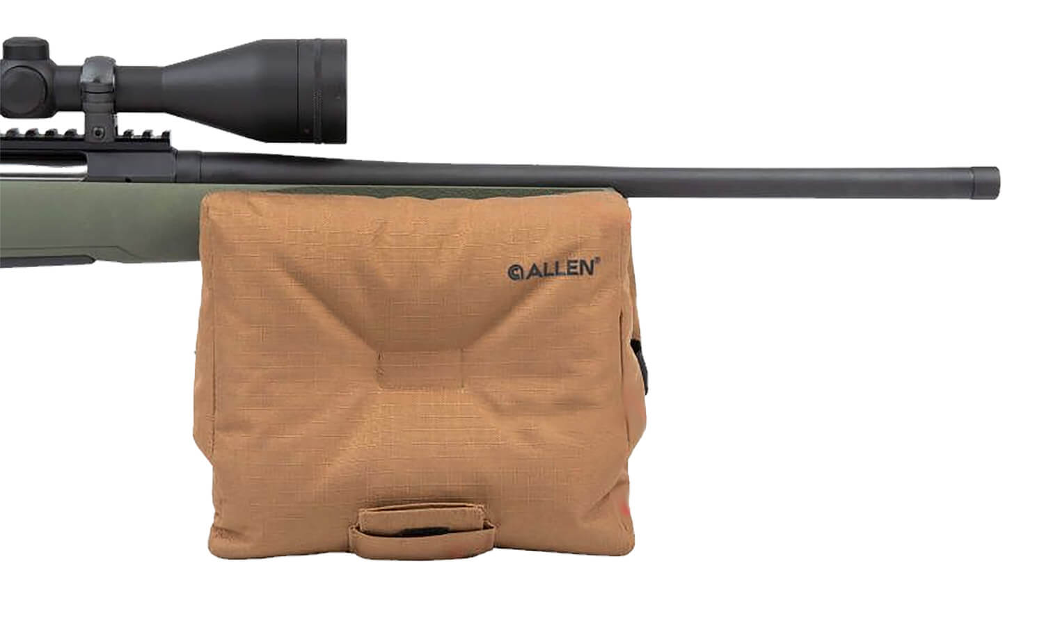 Allen 18420 Bench Shooting Bag Empty Black/Tan 600D Polyester - Image 2