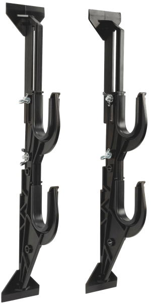 Allen 17450 Gun/Accessory Rack Black Plastic Holds 2