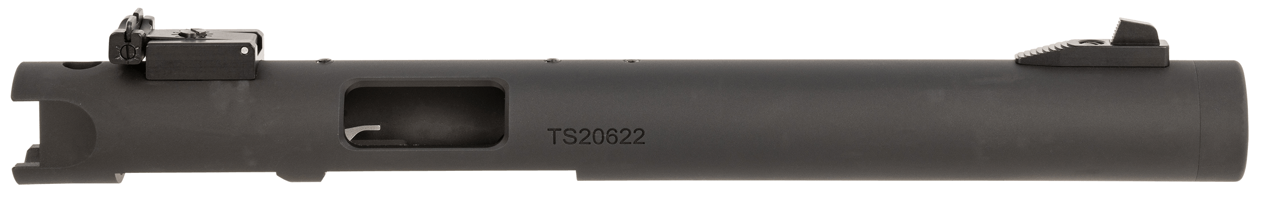 Tactical Solutions PL6TEMBNF Pac-Lite Barrel 22 LR 6" Threaded Drilled & Tapped Adj. Sights Black Anodized for Ruger Mark I/II/III & 22/45
