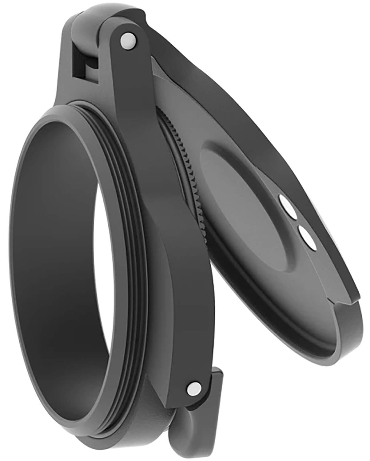 Leupold 59055 Alumina Scope Cover Matte Black Aluminum Standard Eyepieces Obj. Screw On - Image 2