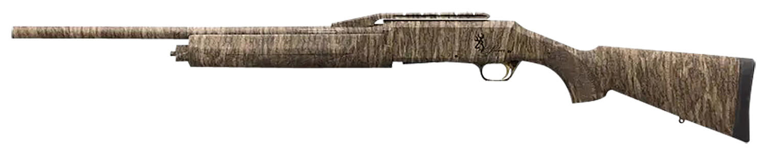 Browning 011433321 Silver Rifled Deer 12 Gauge 22 3" 4+1 (2.75") Mossy Oak Bottomland Synthetic Furniture Optic Mount" - Image 2
