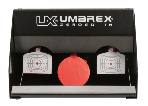 Umarex USA 2218075 Trap Shot Re-Setable Steel Red/White Target Air Rifle
