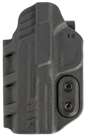 DeSantis Gunhide 137KJ1RZ0 Slim-Tuk IWB Black Kydex Belt Clip Fits S&W M&P 9 Shield EZ Belt 1.75 Wide Ambidextrous"