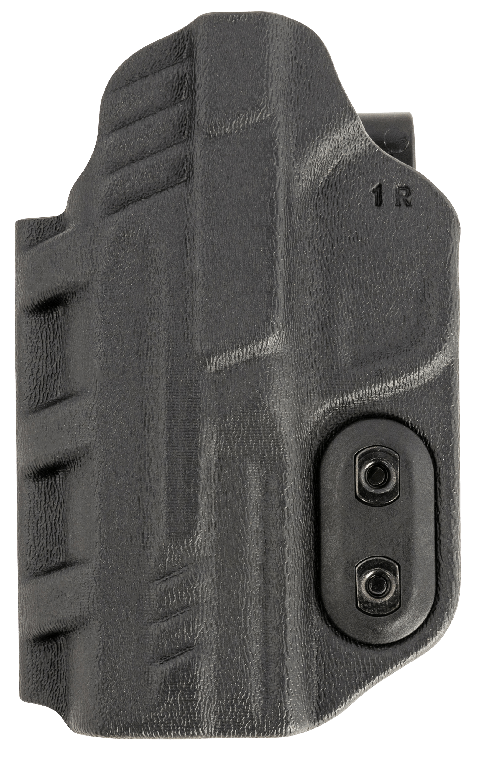 DeSantis Gunhide 137KJ1RZ0 Slim-Tuk IWB Black Kydex Belt Clip Fits S&W M&P 9 Shield EZ Belt 1.75 Wide Ambidextrous"