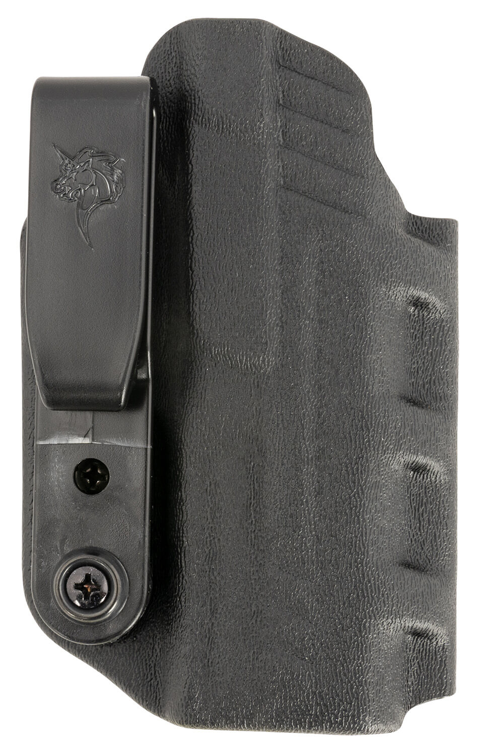 DeSantis Gunhide 137KJ1RZ0 Slim-Tuk IWB Black Kydex Belt Clip Fits S&W M&P 9 Shield EZ Belt 1.75 Wide Ambidextrous" - Image 2