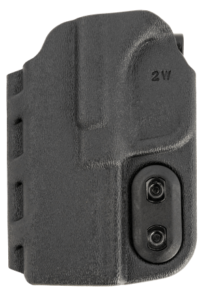 DeSantis Gunhide 137KJ2WZ0 Slim-Tuk IWB Black Kydex Belt Clip Fits Springfield Hellcat Pro Belt 1.75" Wide Ambidextrous