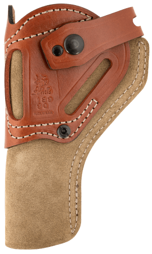 DeSantis Gunhide 189NJ9QZ0 Wild Hog OWB Natural Leather Belt Fits Heritage Rough Rider and Ruger Wrangler Belt 1.75" Wide Ambidextrous