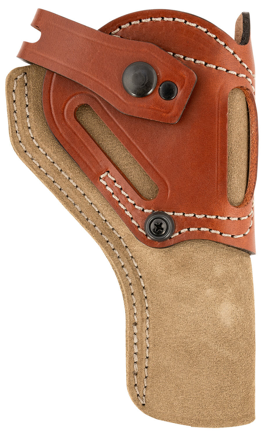 DeSantis Gunhide 189NJ9QZ0 Wild Hog OWB Natural Leather Belt Fits Heritage Rough Rider and Ruger Wrangler Belt 1.75" Wide Ambidextrous - Image 2