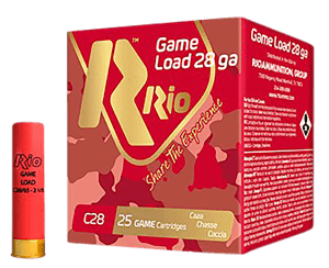 Rio Ammunition RCHV2875 Game Load Heavy Field 28 Gauge 2.75" 1 oz 7.5 Shot 25rd Box