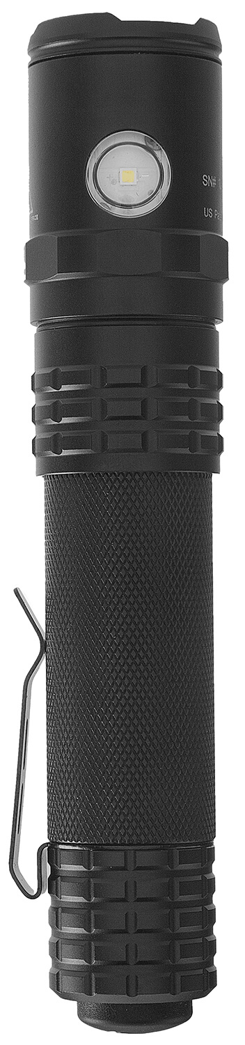 Nightstick USB588XL USB-588XL Tactical Dual Light Black Anodized Aluminum White LED 125/450/1100 Lumens 79 Meters 235 Meters Beam Distance - Image 2