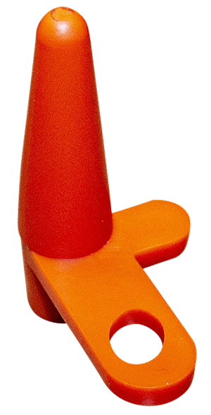 KleenBore KBCF Chamber Flag Orange 4.30" Long 2 Pack