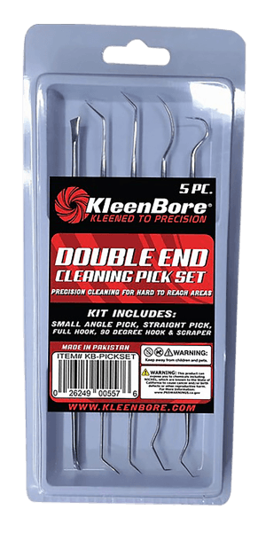 KleenBore KBPICKSET Stainless Steel Double Ended Gun Pick Set